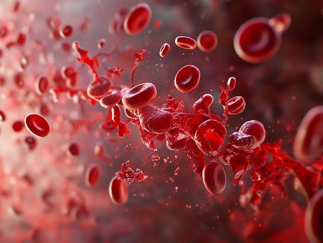 Blood cells illustration